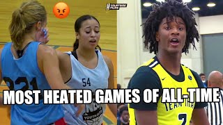 THESE GAMES GOT INTENSE!! Breakdown of the MOST HEATED Games of AllTime!