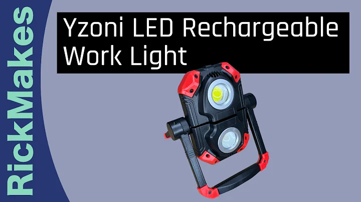 Yzoni LED Rechargeable Work Light