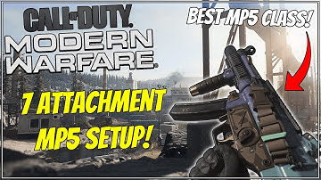 7 ATTACHMENT MP5 CLASS! Best MP5 Class Setup in Modern Warfare!