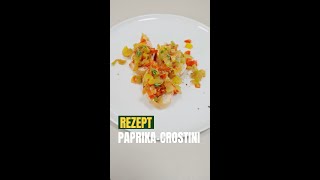 Diese Paprika-Crostini bringen Farbe auf den Tisch – und sind schneller gemacht, als man denkt.
