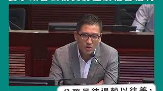 林卓廷要求改善公務員房屋及宿舍福利