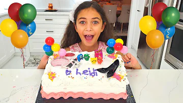 Heidi and The Happy Birthday Cake Story