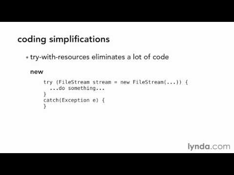 Java : An Overview of Java 7 New Features part4