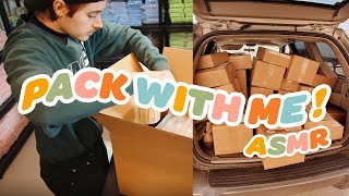 PACK ORDERS WITH ME! 📦 ASMR | SMALL ANIMAL BUSINESS