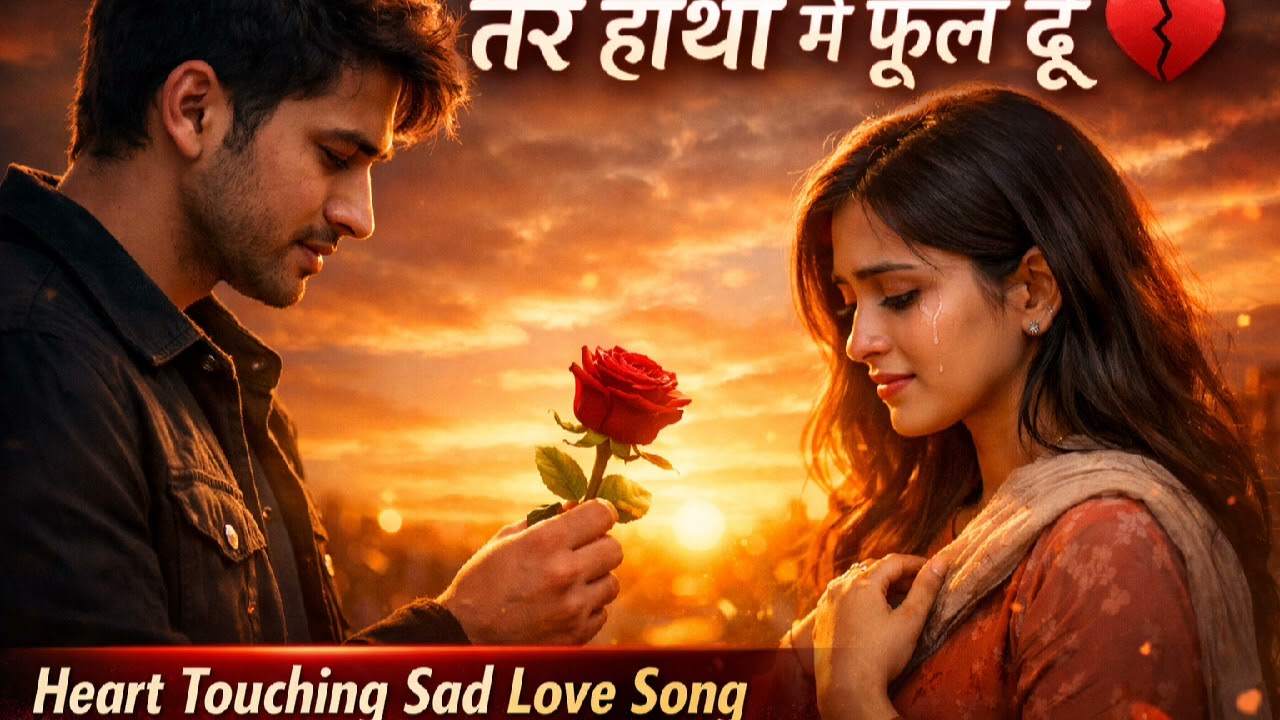 तेरे हाथों में फूल दूँ 💔 | New Hindi Sad Romantic Song 2026 | Heart Touching  Story | Emotional Song