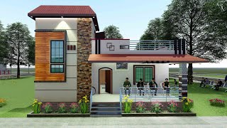 3 bedrooms simple village house plans | beautiful home plan8676877533IFor One Brother  @My home plan