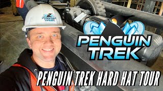 We Go INSIDE Penguin Trek Roller Coaster at SeaWorld Orlando 2024