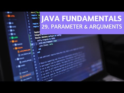 Java Fundamentals #29 | Parameter and Arguments