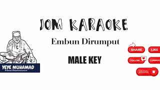 Embun Di Rumput Karaoke-Male Key