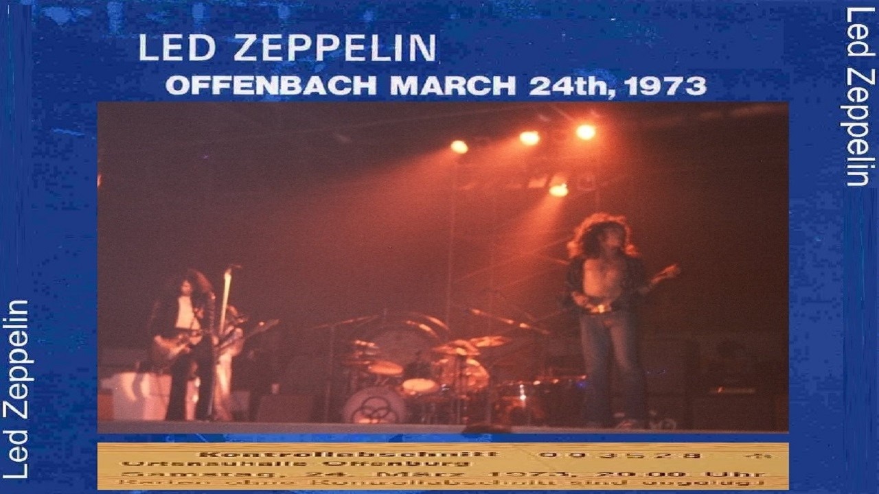 Led Zeppelin Live History - March 24, 1973 Offenburg - YouTube