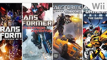 Transformers Games for Wii