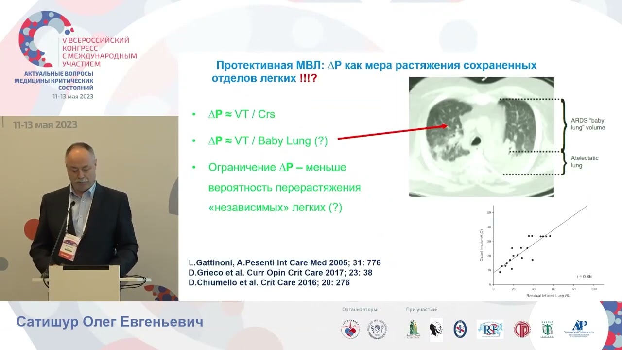Протективная ИВЛ на спонт дых Сатишур О.Е.