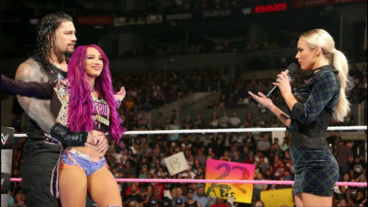 WWE 2020 Roman Reigs SLAP Sasha Banks in the Tit.....s ? 
