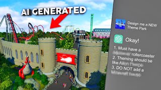 Building an AI GENERATED Theme Park??