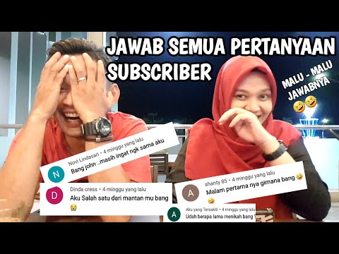 Jawab komentar subscribers