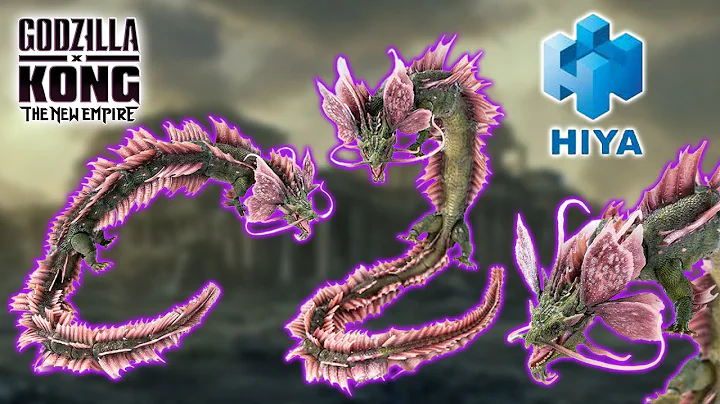 NEW PRE-ORDER! Tiamat Godzilla x Kong: The New Empire Hiya Toys EXQUISITE BASIC Series $80!