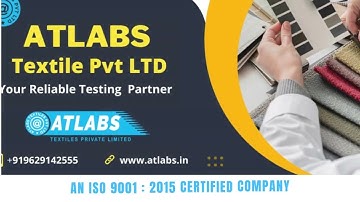 ISO Certified Textile Testing Laboratory in Tirupur