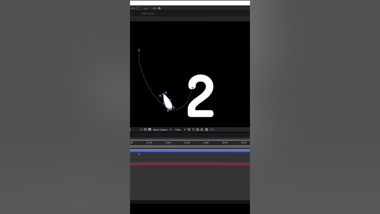 Smooth Text Reveal using brush strokes ytshorts aftereffects YouTube