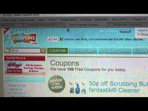 Extreme Couponing: Learning about Printable Coupons