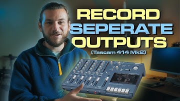 Tascam 414 Mk2 to DAW: Record Individual Tracks Simultaneously (Full Tutorial)