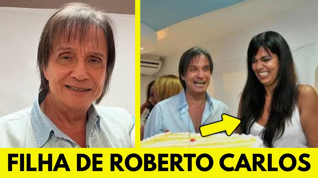 LUCIANA, A FILHA DE ROBERTO CARLOS, REAPARECE APÓS ANOS E SUA VIDA LONGE DO BRASIL SURPREENDE!