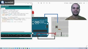 Arduino para iniciantes - aula rápida controlando led por um botão 03