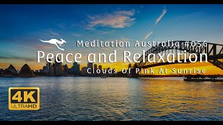 Drone Australia Cloudy Sydney Harbour Sunrise Meditation #056 - DJI Mavic 4K UAV Aerial Photography