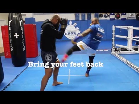 How To Throw the Inside Leg Kick Muay Thai MMA Chris Romulo