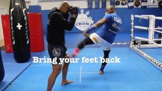 How To Throw the Inside Leg Kick Muay Thai MMA Chris Romulo