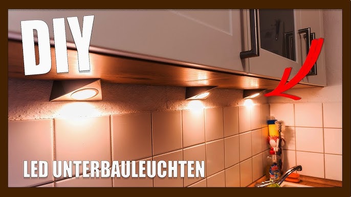 LED Unterbauleuchte, 40cm Ultra Dünn Sensor Licht, 3 Farben Dimmbare  Schrankbeleuchtung, Küchenleuch…See more LED Unterbauleuchte, 40cm Ultra  Dünn