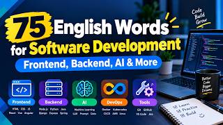 75 English Words for Software Development | Frontend, Backend, AI & More screenshot 1