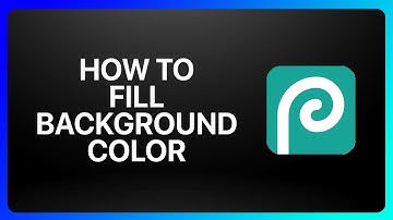 How To Fill Background Color In Photopea Tutorial