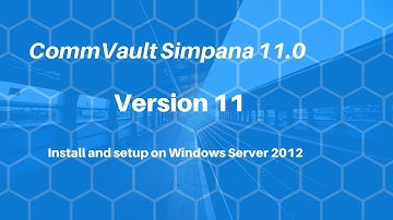 DIY download and install CommVault version 11 on a domain (STEP BY STEP GUIDE) #getajobinit