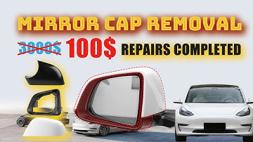 Tesla Model 3/Y Rearview Mirror Repair & Installation | Step-by-Step Guide