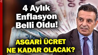 4 Aylık Enflasyon Belli Oldu... Asgari Ücret Ne Kadar Olacak? A Haber Resimi