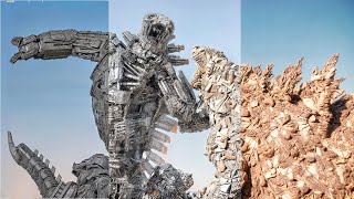 Supermassive Godzilla vs Supermassive Mechagodzilla - VFX Breakdown by Dazzling Divine CGI 932 views 3 weeks ago 9 minutes, 46 seconds