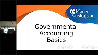 Governmental Accounting Basics Webinar