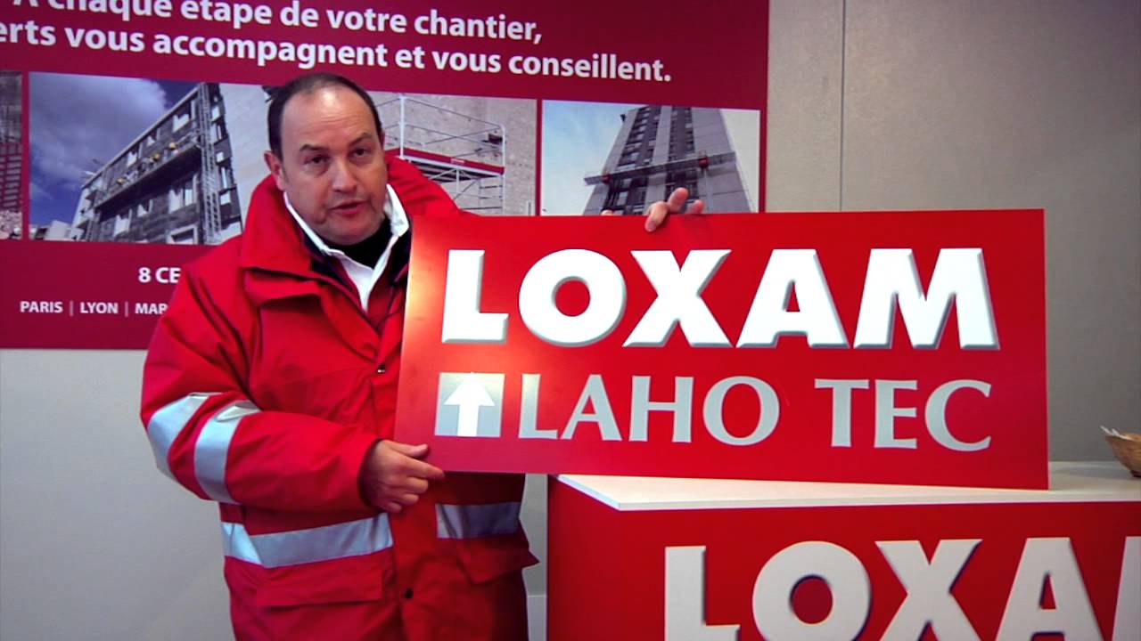 Loxam LAHO TEC au salon Batimat 2013