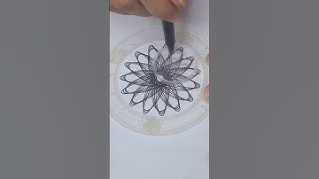 Vibrant Spirograph Designs | Relaxing ASMR for Stress Relief #satisfying #asmr
