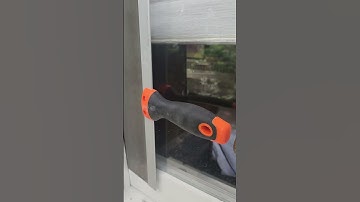The last company painted the windows shut. This is the safest method to unstick windows.