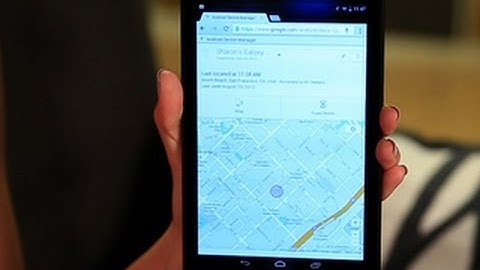 CNET How To - Find your lost device with Android Device Manager