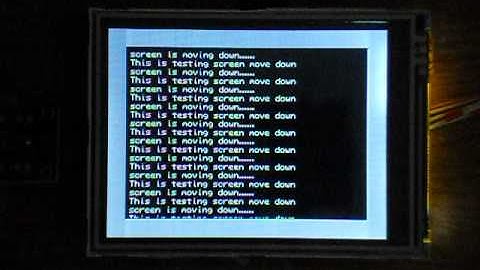 JP 3 2 TFT color LCD module buffer move test