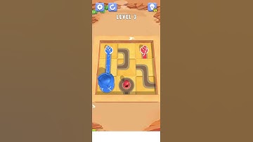 Clearing level 3 of Water Connect Puzzle | Water Connect Puzzle walkthrough level 3