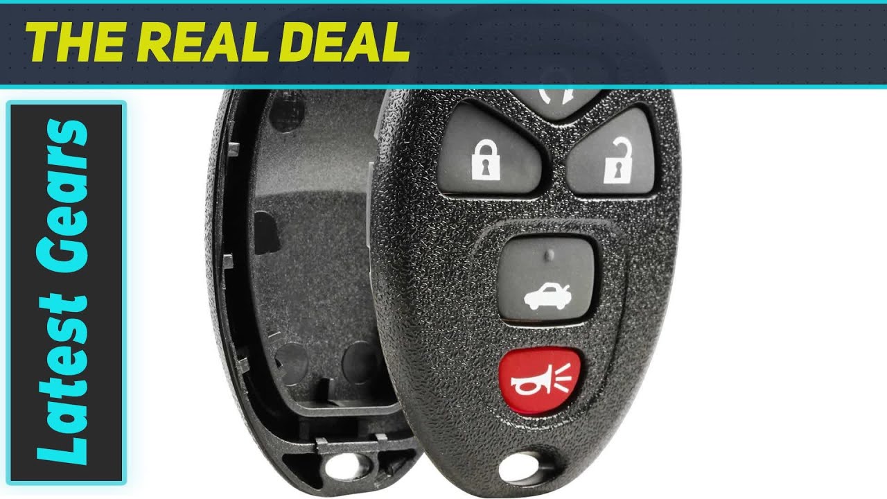 Replacement for Buick Allure Lacrosse Chevy Cobalt Malibu Remote Key Fob Red