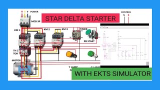 STAR DELTA STARTER dan EKTS SIMULATOR