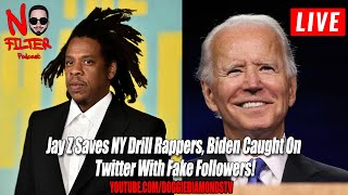 Jay Z Saves NY Drill Rappers Biden Caught On Twitter With Fake Followers