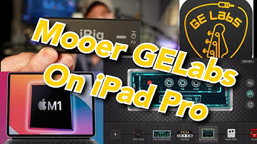 Guitars And Gear: Mooer GE Labs iPad demo