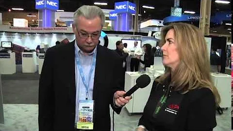 Using the NetShelter CX at Interop, Las Vegas with...