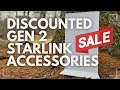 Starlink Gen 2 accessories are 30% off right now
