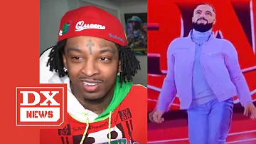 21 Savage Reacts To “Rich Flex” Drake BBL Viral Memes: “Oh Hell No”